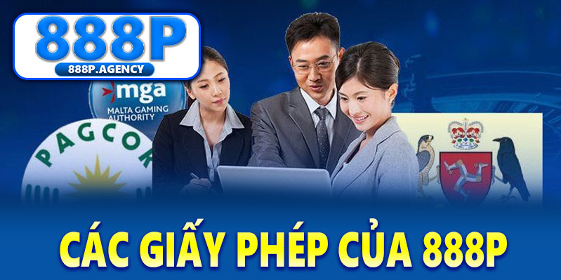 Các giấy phép và cơ quan quản lý liên quan đến 888P